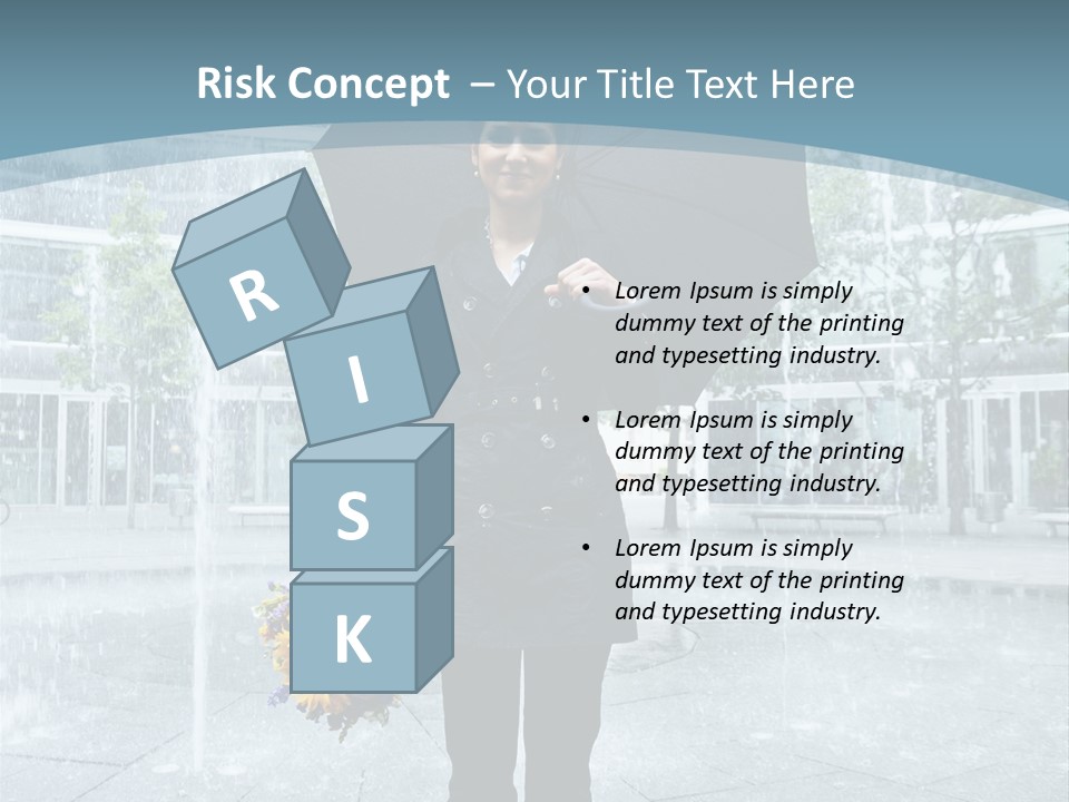 Young Water Sky PowerPoint Template