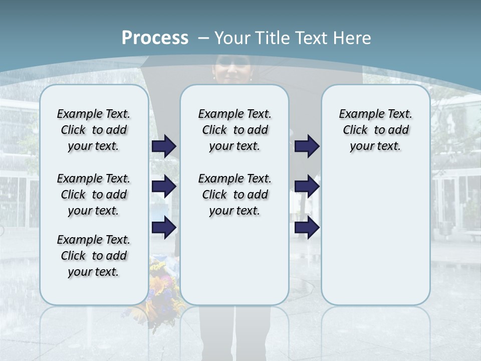 Young Water Sky PowerPoint Template