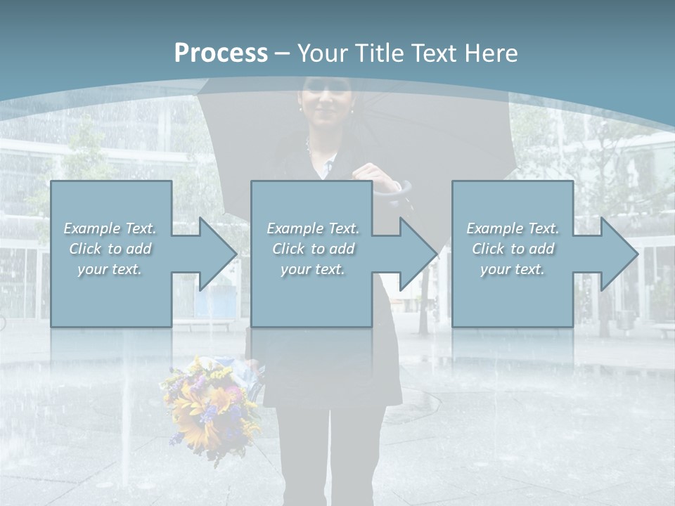 Young Water Sky PowerPoint Template