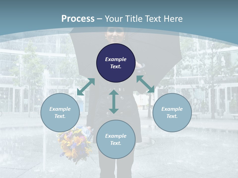 Young Water Sky PowerPoint Template