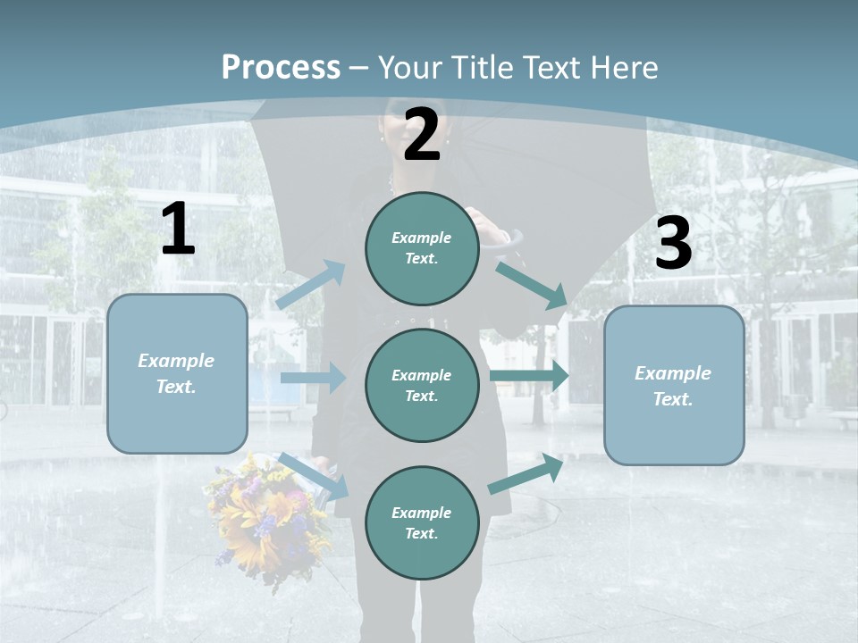 Young Water Sky PowerPoint Template