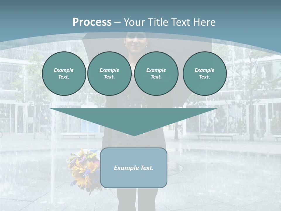 Young Water Sky PowerPoint Template