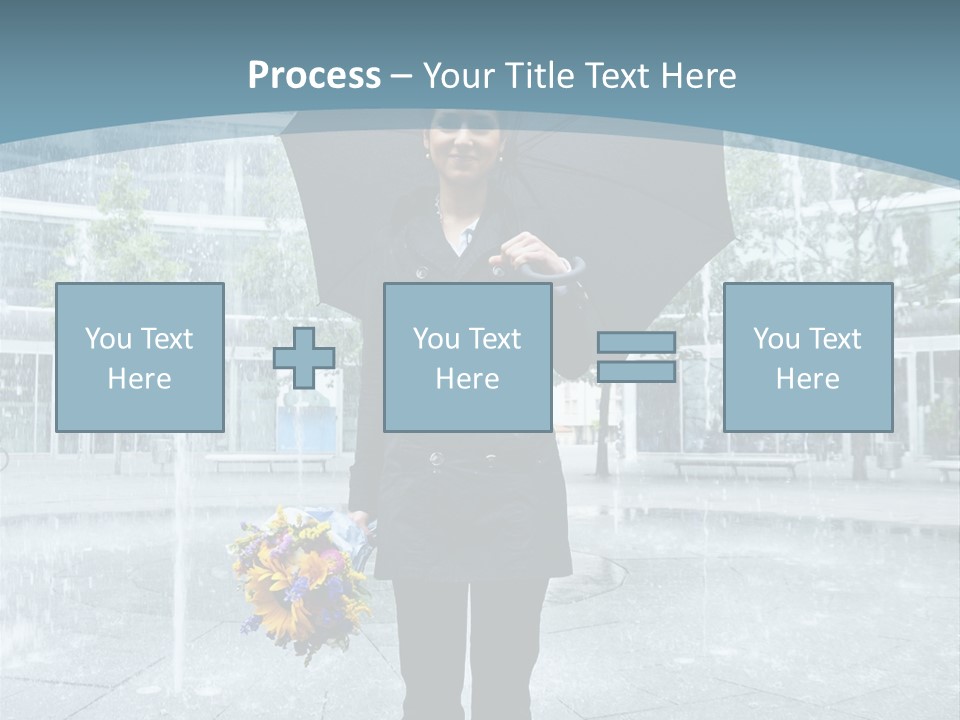 Young Water Sky PowerPoint Template