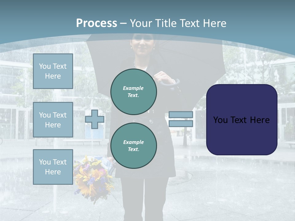 Young Water Sky PowerPoint Template