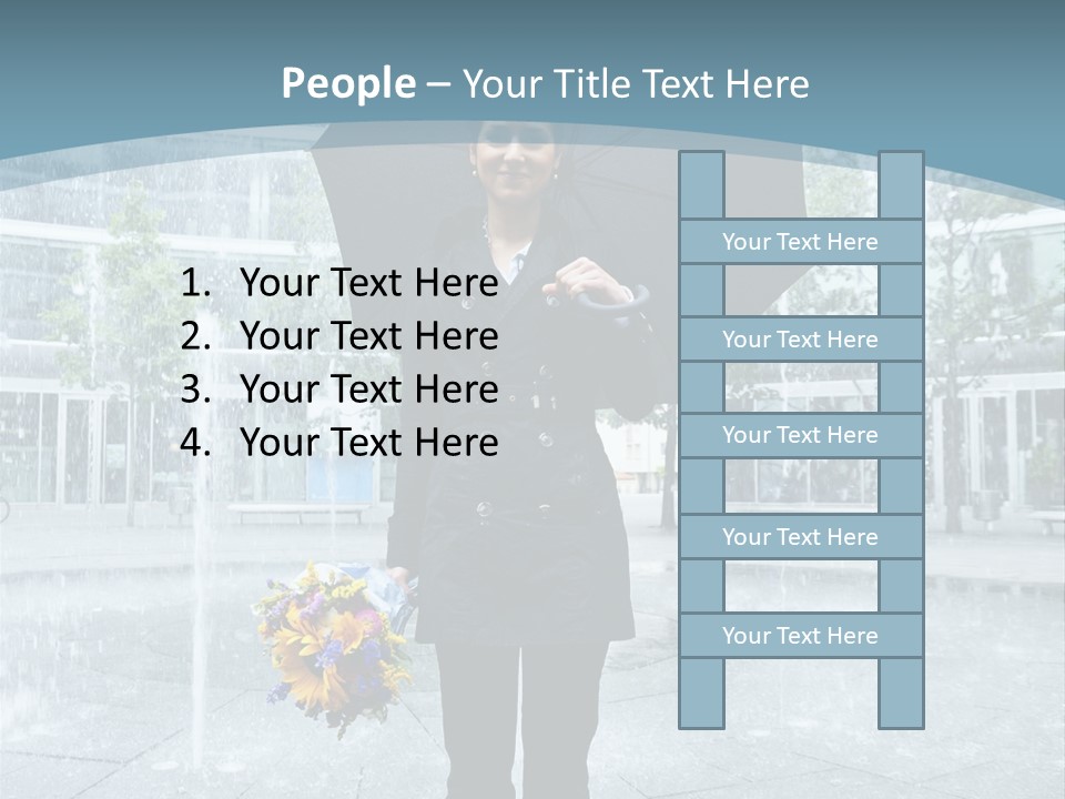 Young Water Sky PowerPoint Template
