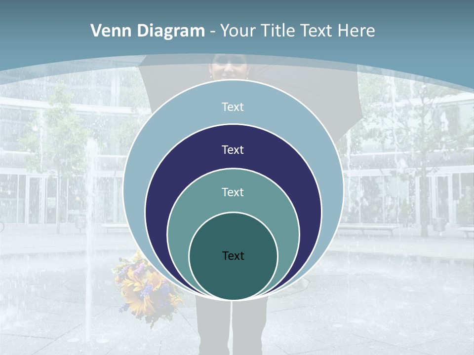 Young Water Sky PowerPoint Template