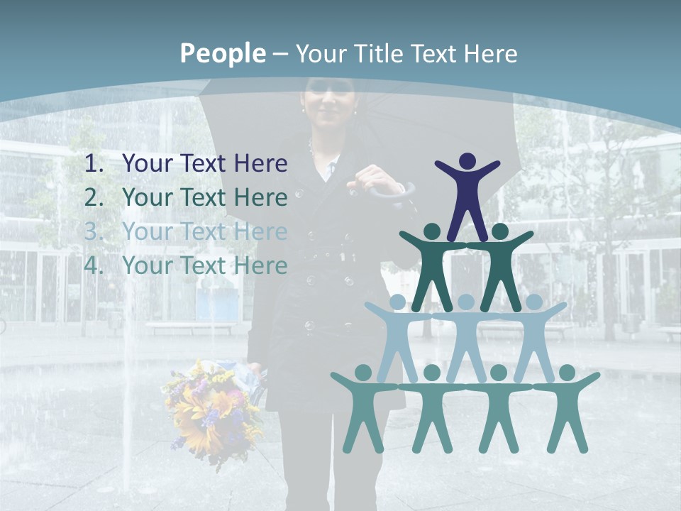 Young Water Sky PowerPoint Template