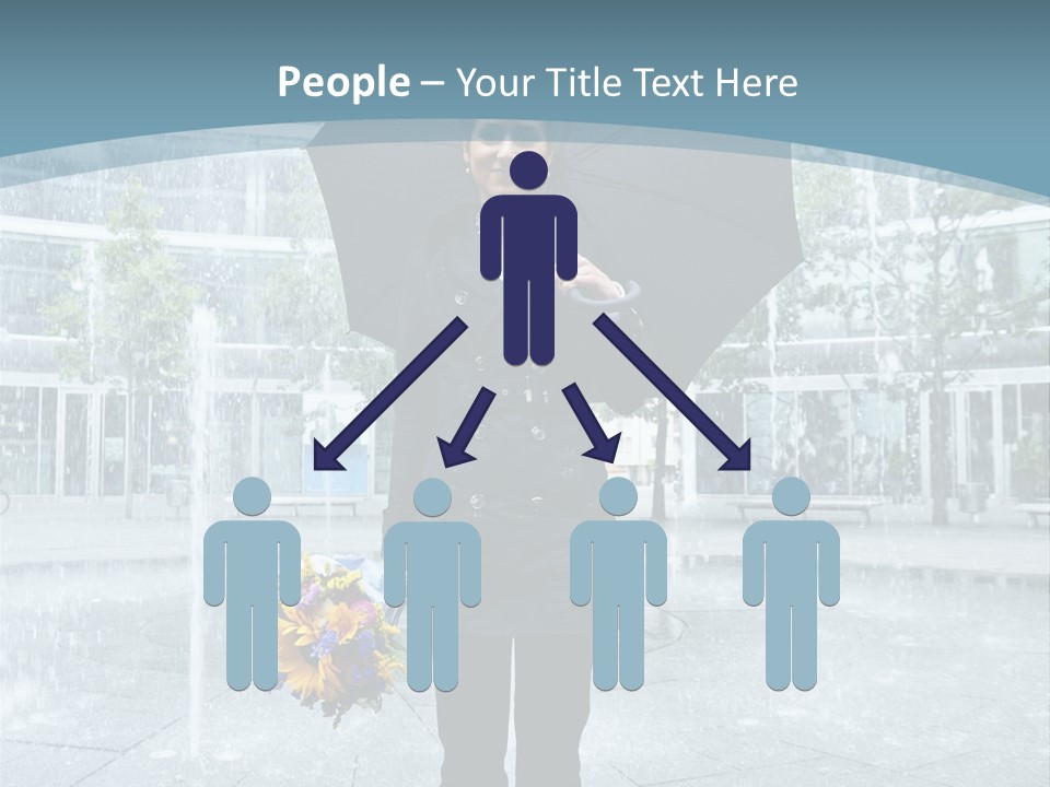 Young Water Sky PowerPoint Template