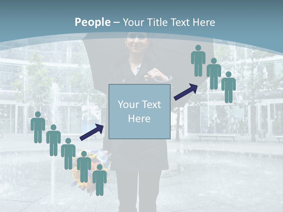 Young Water Sky PowerPoint Template