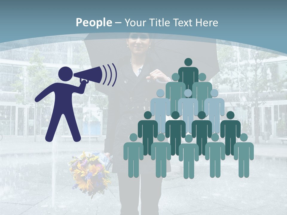 Young Water Sky PowerPoint Template