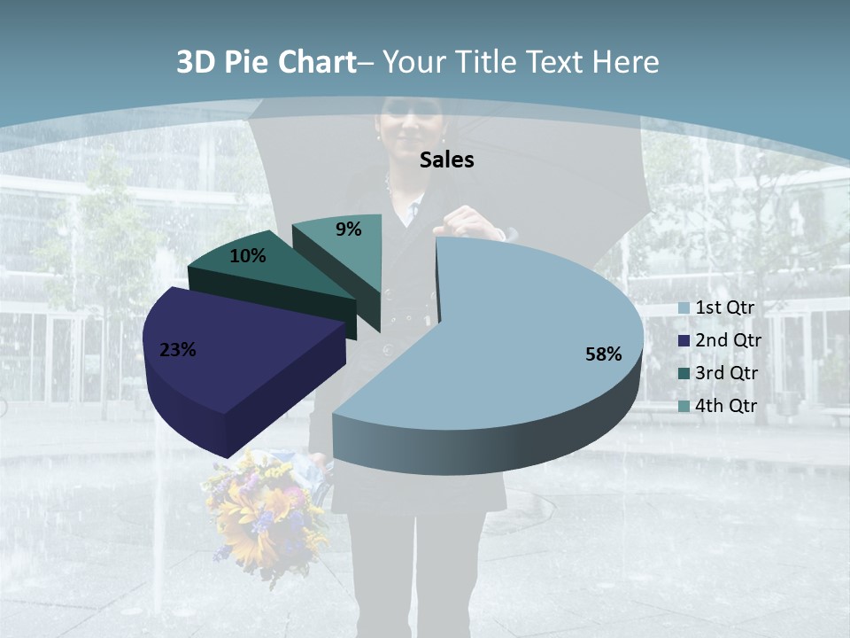 Young Water Sky PowerPoint Template