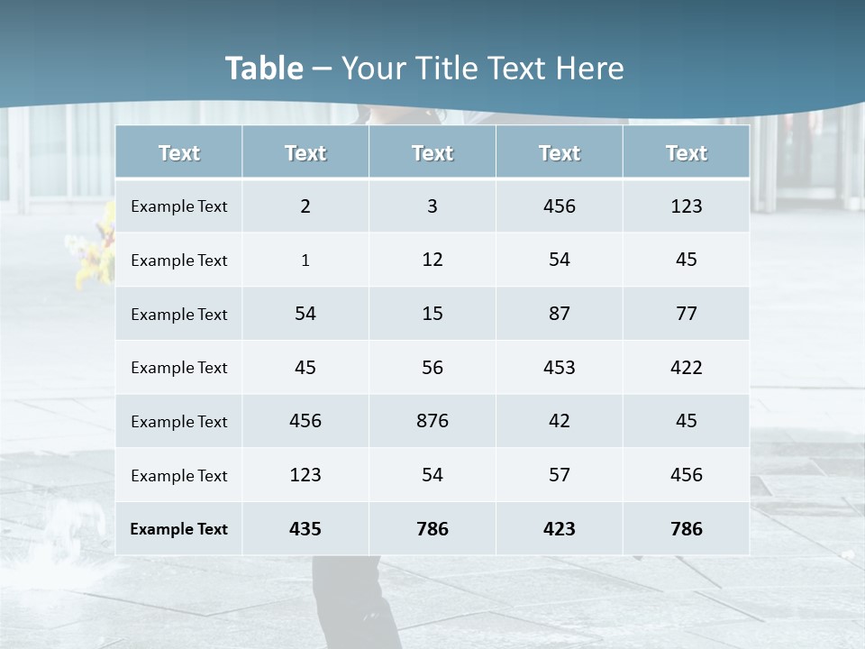 Beauty Happy Caucasian PowerPoint Template