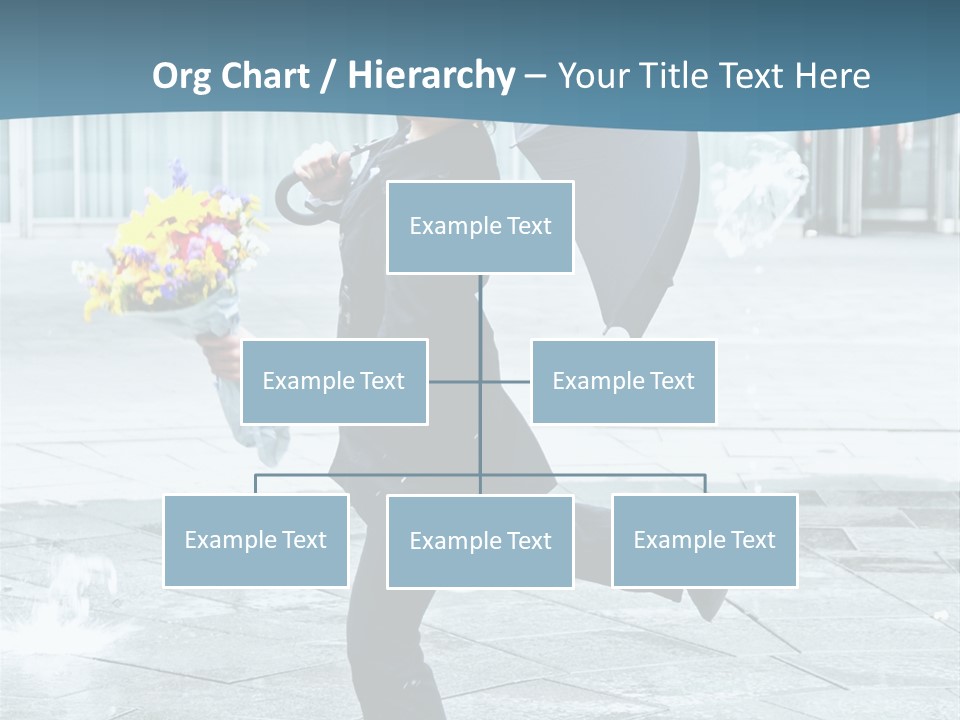 Beauty Happy Caucasian PowerPoint Template