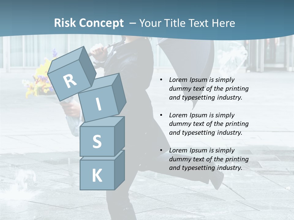 Beauty Happy Caucasian PowerPoint Template