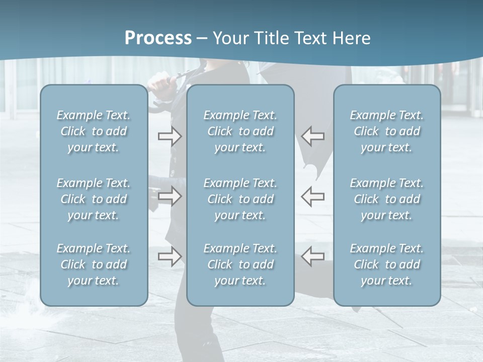 Beauty Happy Caucasian PowerPoint Template