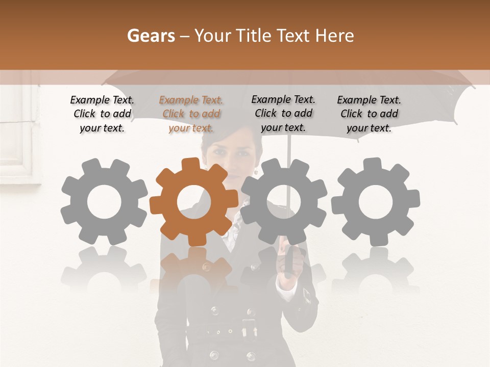 Female Background Life PowerPoint Template