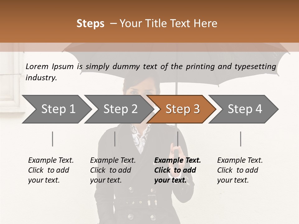 Female Background Life PowerPoint Template