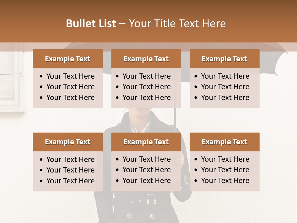 Female Background Life PowerPoint Template