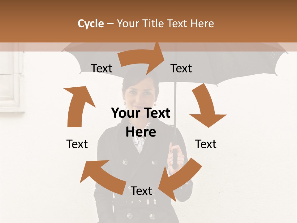 Female Background Life PowerPoint Template