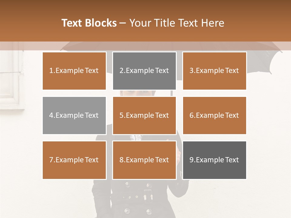 Female Background Life PowerPoint Template