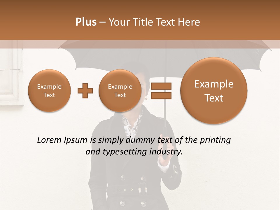 Female Background Life PowerPoint Template