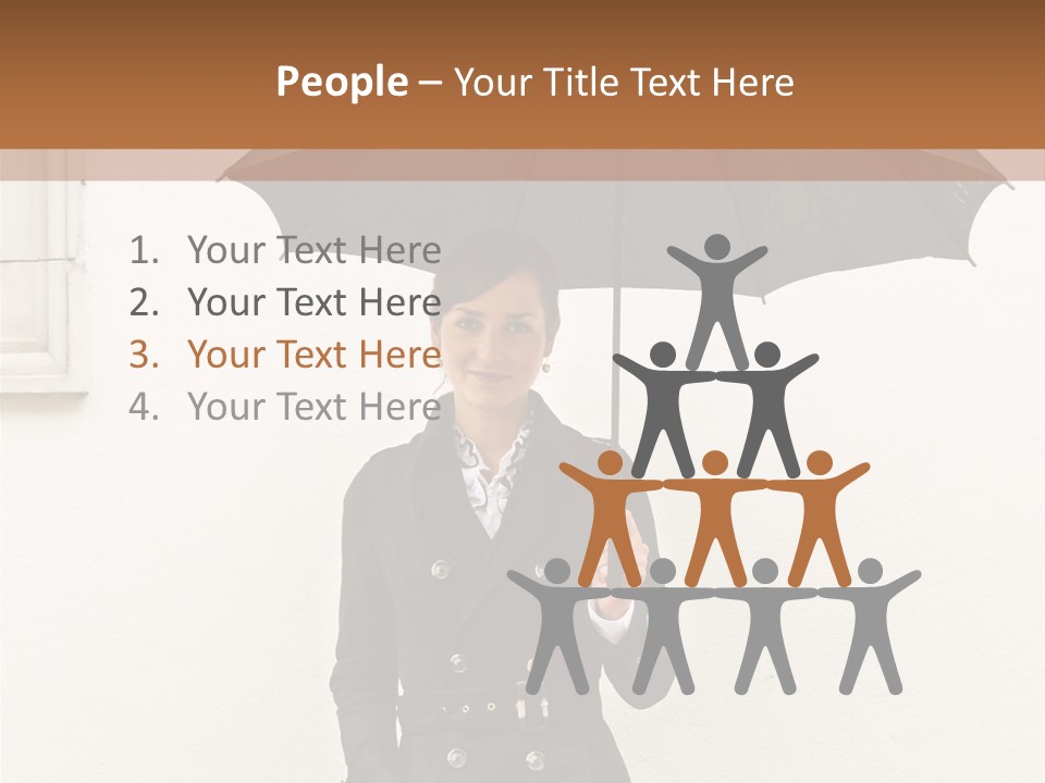 Female Background Life PowerPoint Template