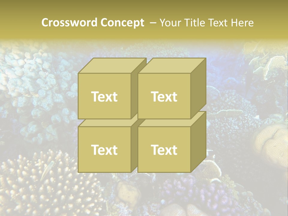Live Ocean Under PowerPoint Template