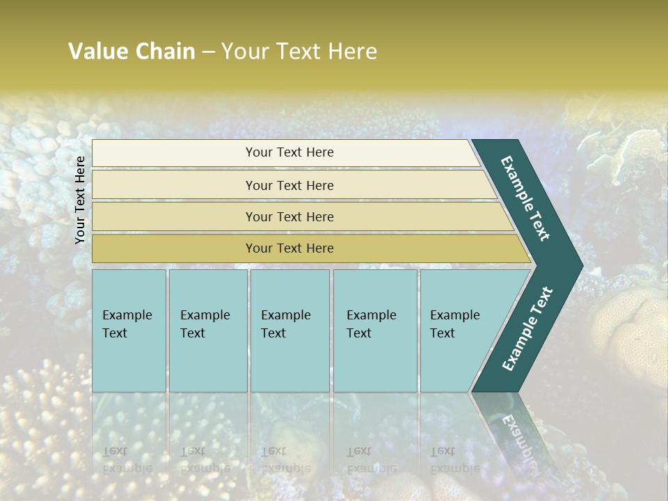 Live Ocean Under PowerPoint Template