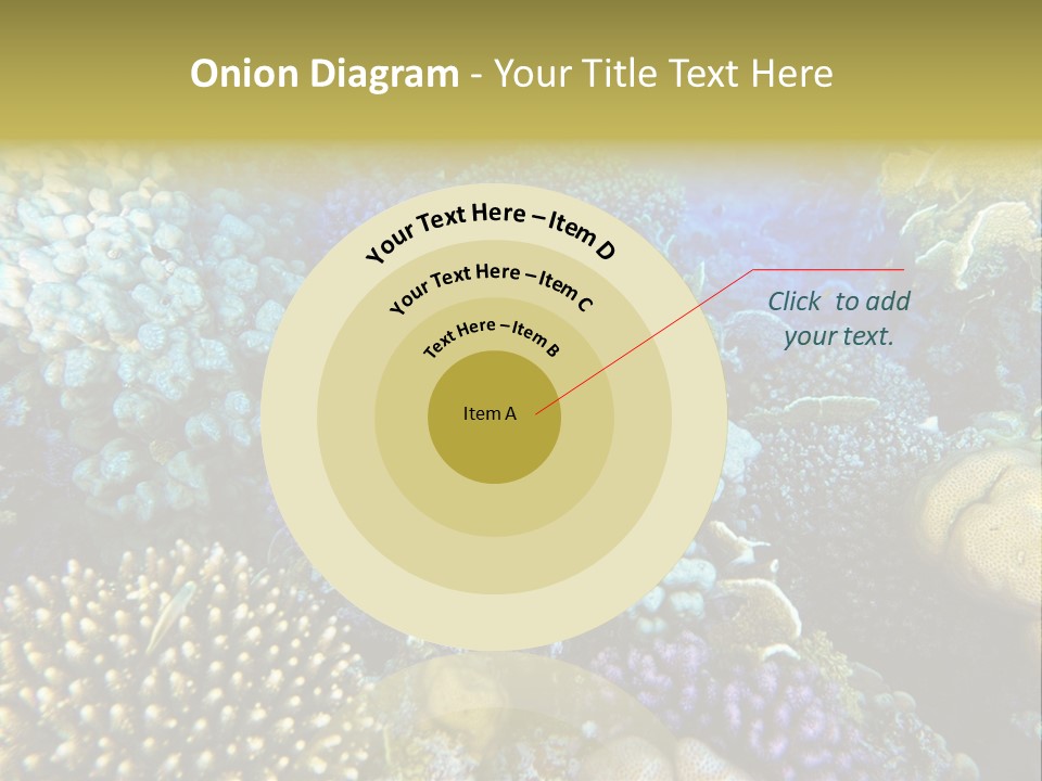 Live Ocean Under PowerPoint Template
