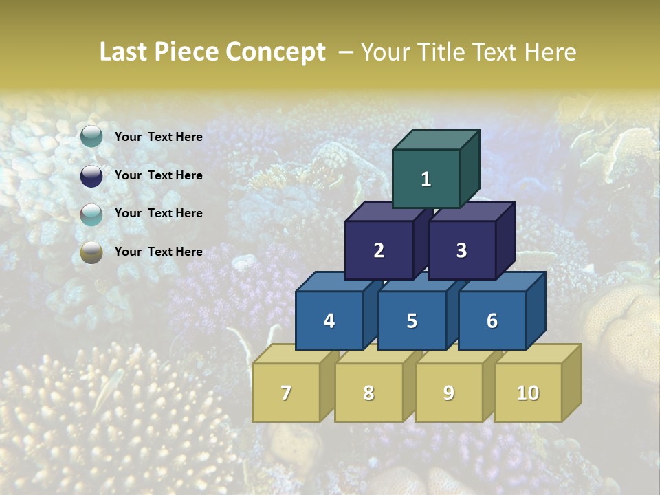 Live Ocean Under PowerPoint Template