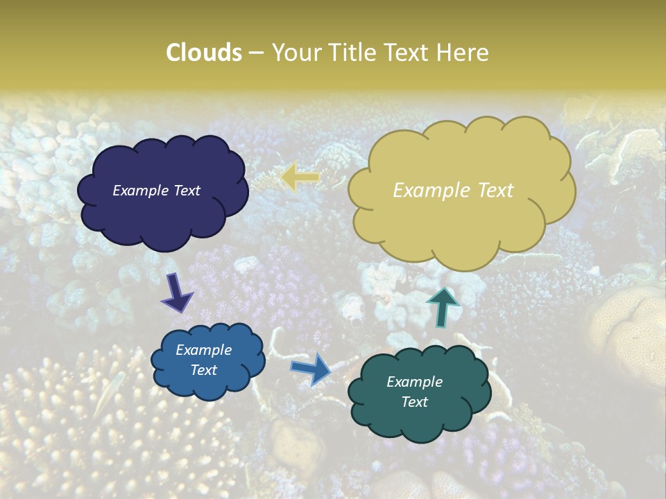 Live Ocean Under PowerPoint Template