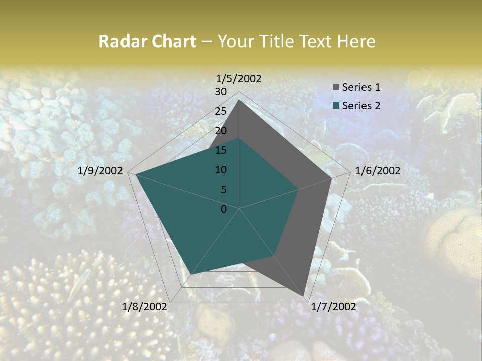 Live Ocean Under PowerPoint Template