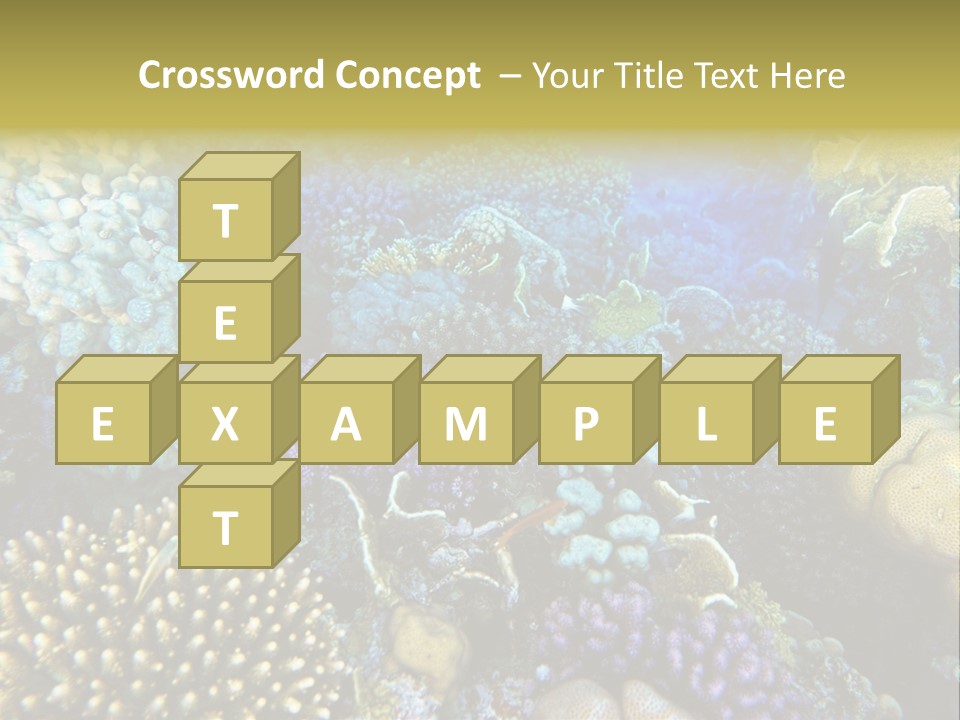 Live Ocean Under PowerPoint Template