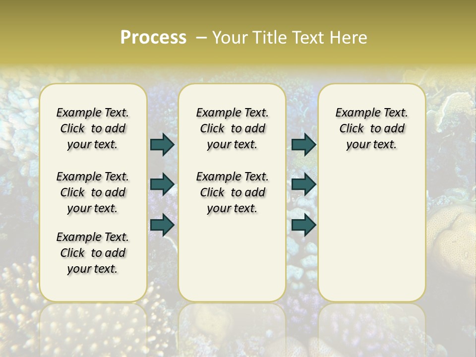 Live Ocean Under PowerPoint Template