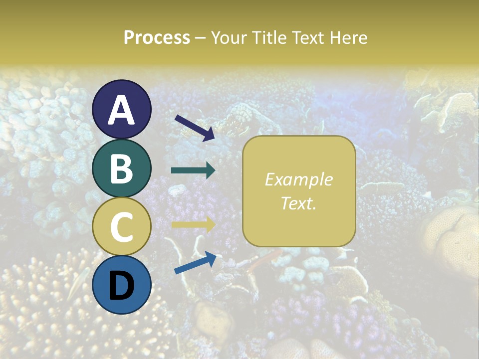 Live Ocean Under PowerPoint Template