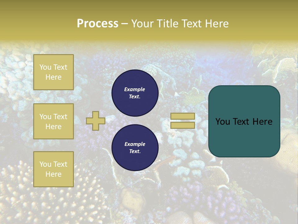Live Ocean Under PowerPoint Template