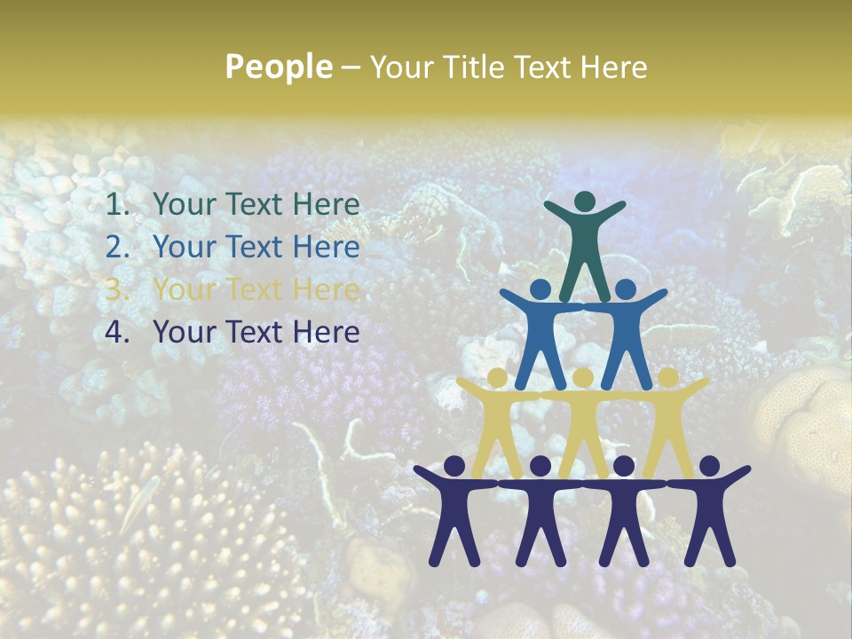 Live Ocean Under PowerPoint Template