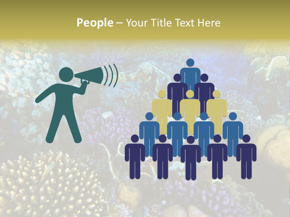 Live Ocean Under PowerPoint Template