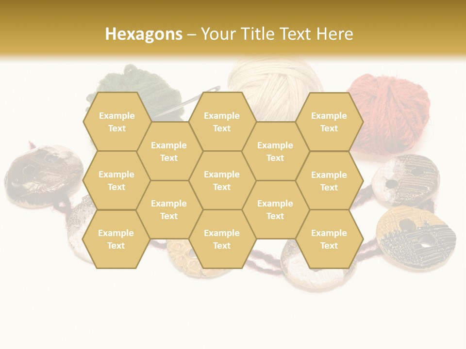 Button Isolated Fashion PowerPoint Template