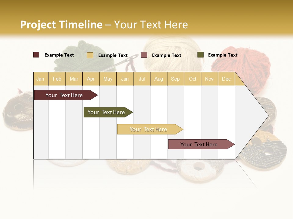 Button Isolated Fashion PowerPoint Template