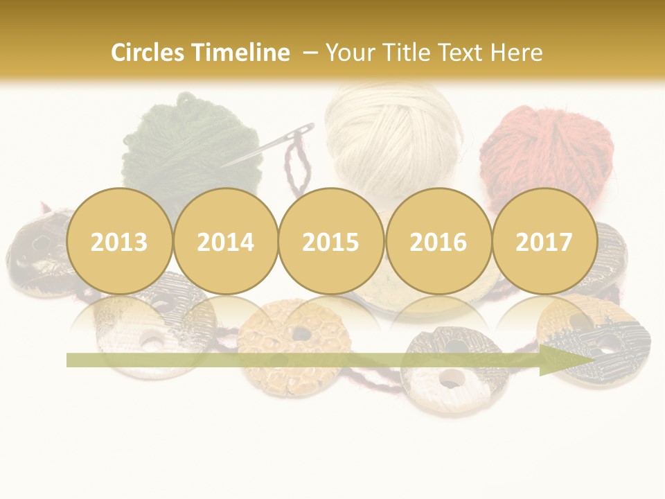 Button Isolated Fashion PowerPoint Template