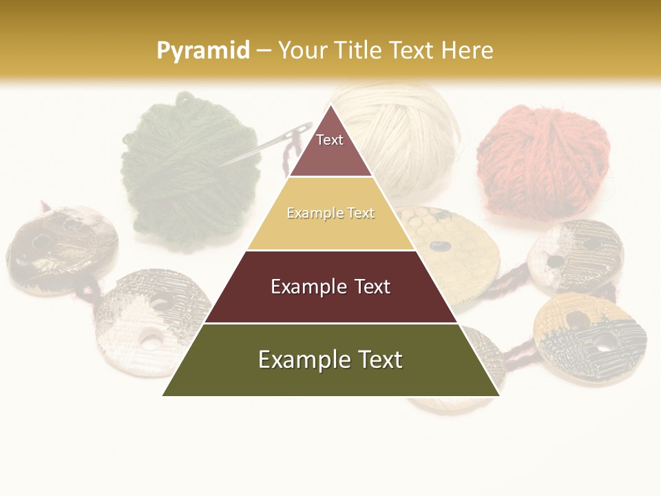 Button Isolated Fashion PowerPoint Template