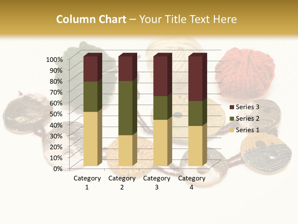 Button Isolated Fashion PowerPoint Template