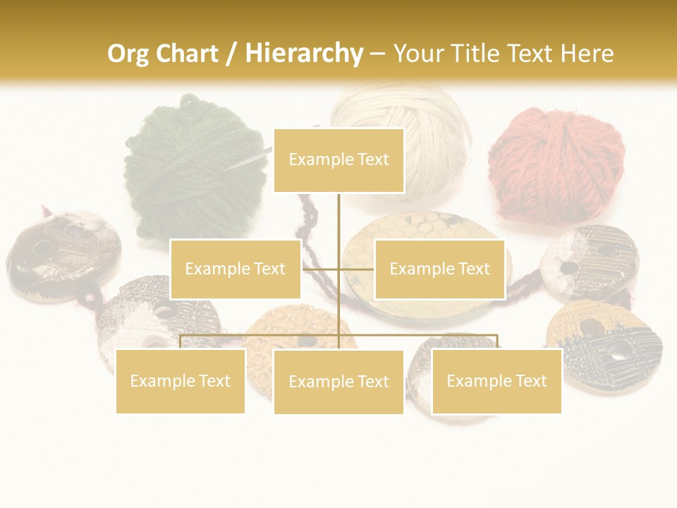 Button Isolated Fashion PowerPoint Template