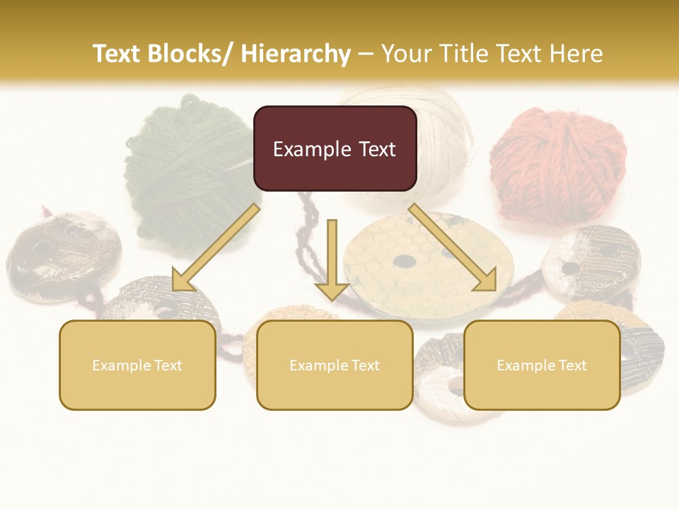 Button Isolated Fashion PowerPoint Template