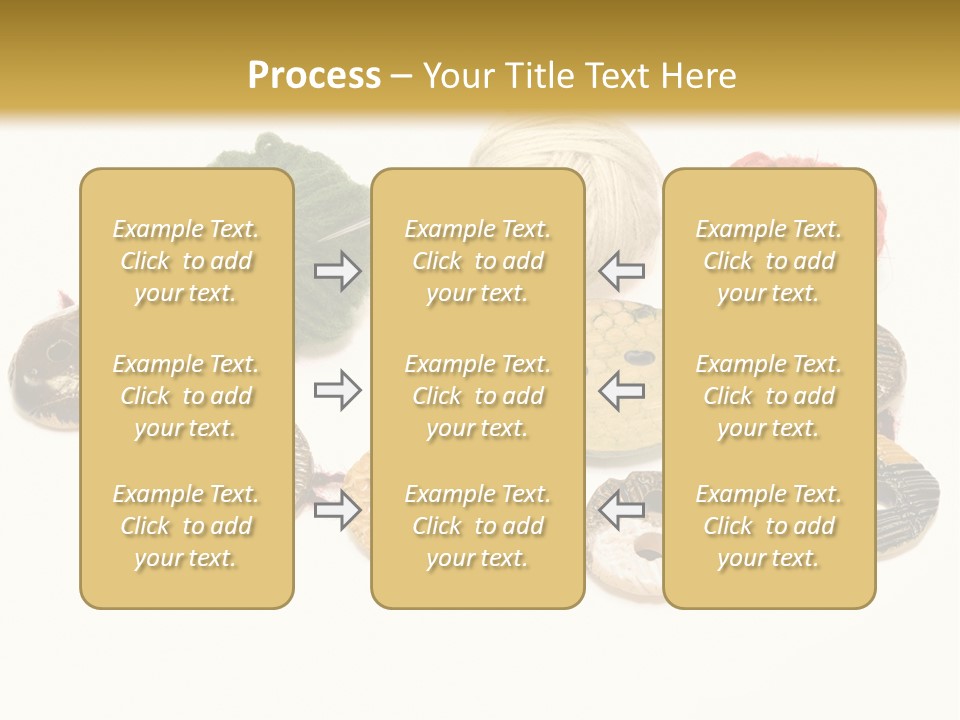 Button Isolated Fashion PowerPoint Template