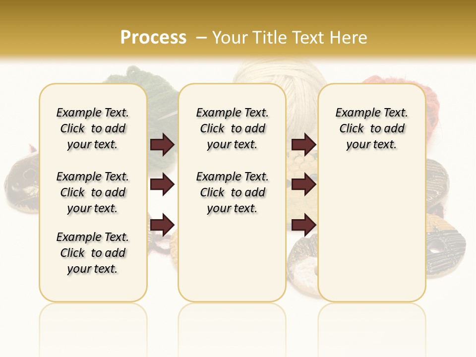 Button Isolated Fashion PowerPoint Template