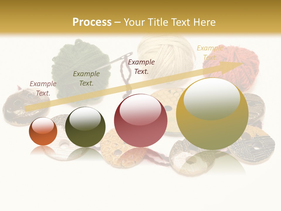 Button Isolated Fashion PowerPoint Template