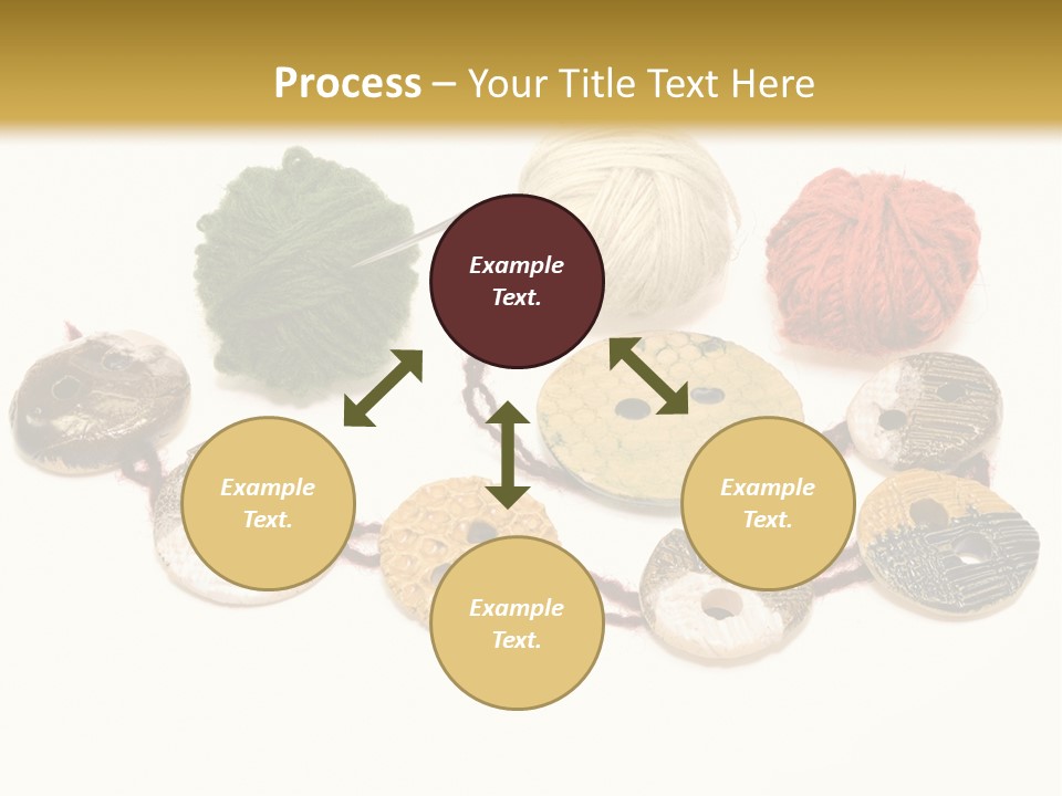 Button Isolated Fashion PowerPoint Template