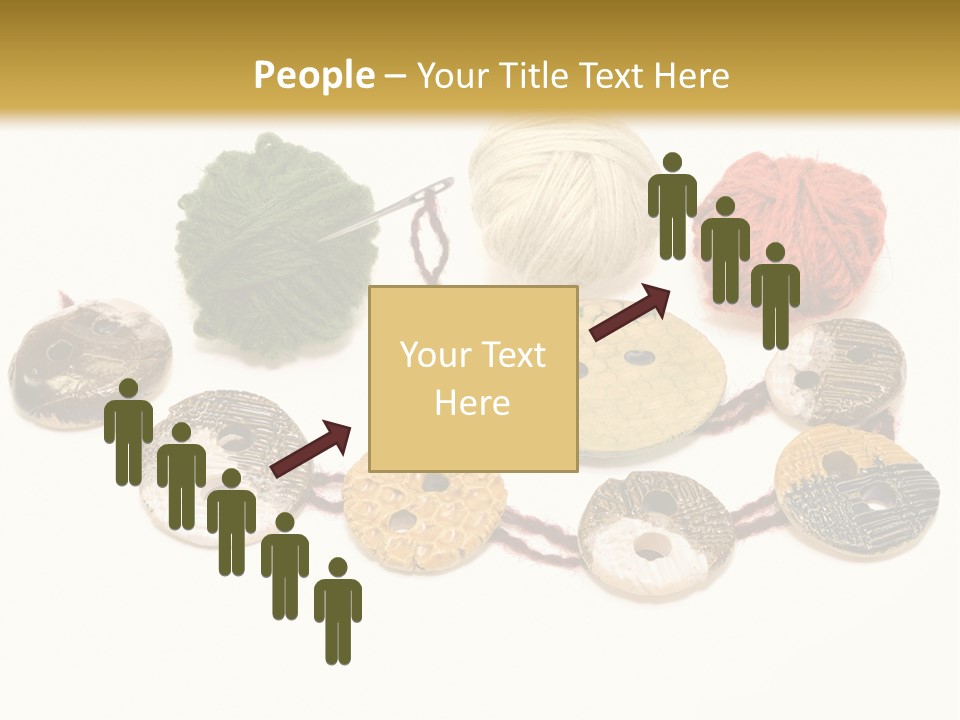 Button Isolated Fashion PowerPoint Template